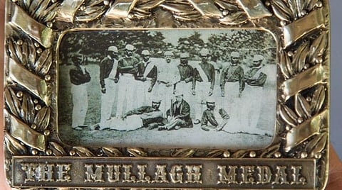 பாக்ஸிங் டே டெஸ்ட் போட்டியில் ஆட்டநாயகன் வீரருக்கு வழங்கப்படவுள்ள பதக்கம்: படம் உதவி | ட்விட்டர்.