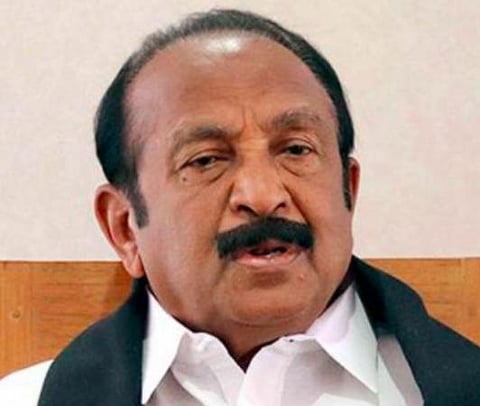 வைகோ: கோப்புப்படம்