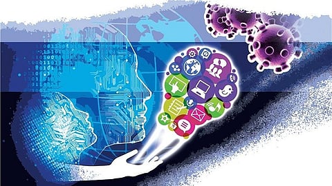 கரோனா காலத்தில் உலகம் தட்டைதான்!