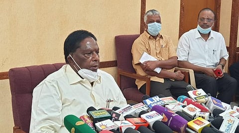 முதல்வர் நாராயணசாமி