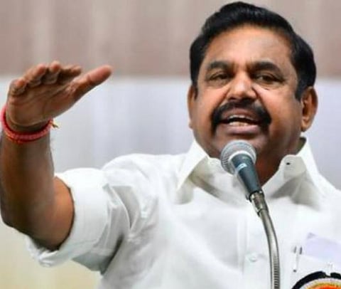 முதல்வர் பழனிசாமி: கோப்புப்படம்