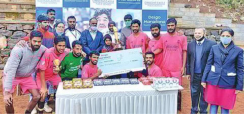 மரடோனா நினைவு கால்பந்துப் போட்டி தோடர் பழங்குடியின அணி சாம்பியன்