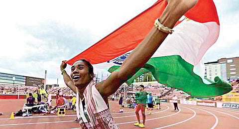 விளையாட்டாய் சில கதைகள்: இந்தியாவின் புதிய தங்க மங்கை