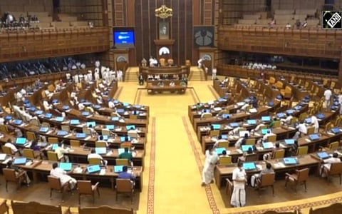 தற்போது நடைபெற்று வரும் கேரள பட்ஜெட் கூட்டத் தொடர் | படம்: ஏஎன்ஐ.