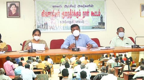 கேரள இறைச்சி, மருத்துவக் கழிவுகள் குமரி நீர்நிலைகளில் கொட்டப்படும் அவலம் தொடர்கிறது: விவசாயிகள் குறைதீர் கூட்டத்தில் குற்றச்சாட்டு