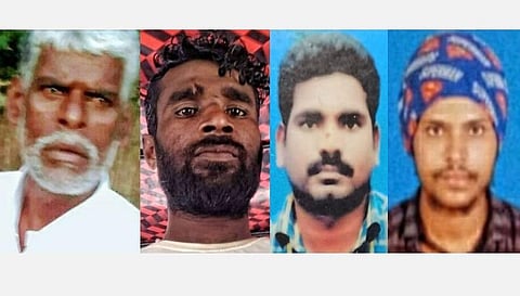 உயிரிழந்த 4 மீனவர்கள் குடும்பத்திற்கு முதல்வர் இரங்கல்: ரூ.10 லட்சம் இழப்பீடு, அரசு வேலை அறிவிப்பு