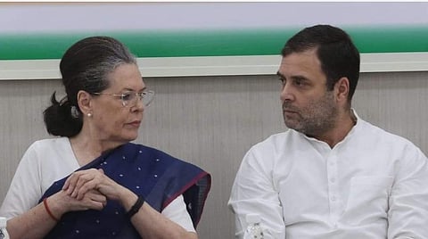 காங்கிரஸ் தலைவர் சோனியா காந்தி, ராகுல் காந்தி : கோப்புப்படம்