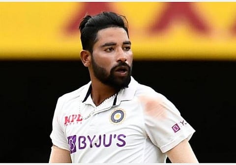 முகமது சிராஜ் : கோப்புப்படம்