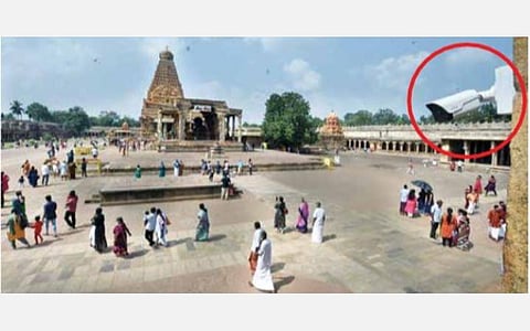 தஞ்சாவூர் பெரிய கோயிலில் செயல்படாத கண்காணிப்பு கேமராக்கள்: சுற்றுலாப் பயணிகளிடம் கைவரிசை காட்டும் திருடர்கள்
