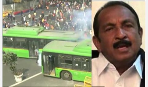 அறவழி விவசாயப் புரட்சி; டெல்லியில் காவல்துறையின் அடக்குமுறை: வைகோ கண்டனம்