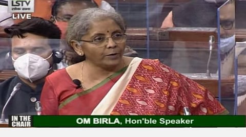 மத்திய நிதியமைச்சர் நிர்மலா சீதாராமன்: படம் | ஏஎன்ஐ.