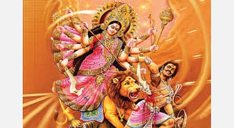 எதிரியை துவம்சம் செய்வாள் சாமுண்டீஸ்வரி!