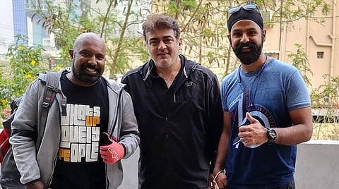 10,000 கி.மீ பைக் பயணத்தை முடித்த அஜித்: வைரலாகும் உடன் பயணித்தவரின் பதிவு