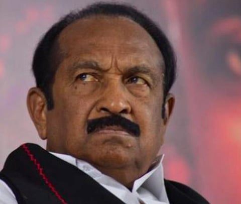 வைகோ: கோப்புப்படம்