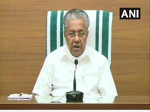 கேரள முதல்வர் பினராயி விஜயன் : படம் ஏஎன்ஐ