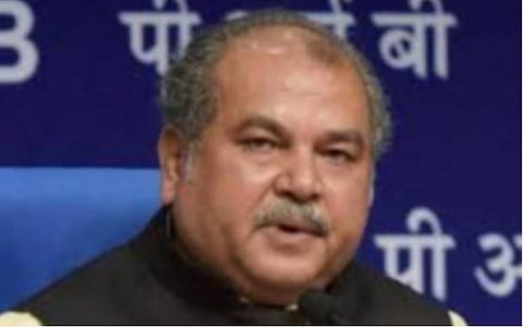 புதிய வேளாண் சட்ட விவகாரத்தில் மக்களை தவறாக வழிநடத்துகிறது காங்கிரஸ்: மத்திய அமைச்சர் நரேந்திர சிங் தோமர் குற்றச்சாட்டு