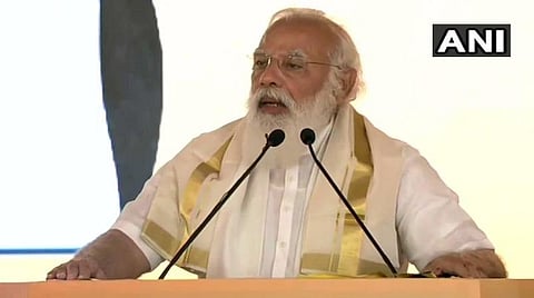 கொச்சி அருகே சர்வதேச கப்பல் முனையம்: நாட்டுக்கு அர்ப்பணித்தார் பிரதமர் மோடி