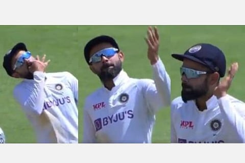 கேக்கல...கேக்கல; 'பிகில்' பட விஜய் பாணியில் சென்னை ரசிகர்களிடம் விசில் போடச்சொன்ன கோலி