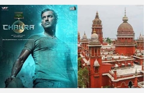 விஷால் நடித்த சக்ரா படம் வெளியிட இடைக்காலத் தடை: உயர் நீதிமன்றம் உத்தரவு