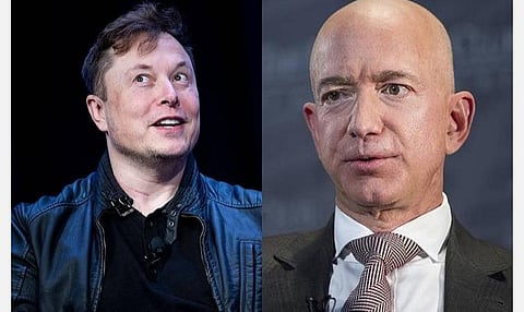 மஸ்க் - பெஸோஸ்