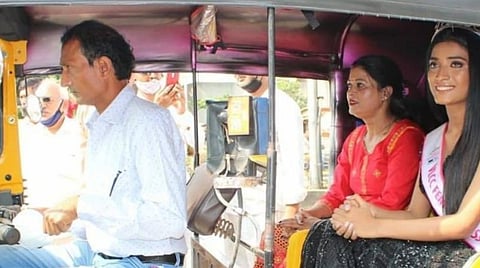 ஃபெமினா மிஸ் இந்தியா 2020 அழகிப் போட்டி: 2-ம் இடம் பெற்ற ஆட்டோ ஓட்டுநரின் மகள்