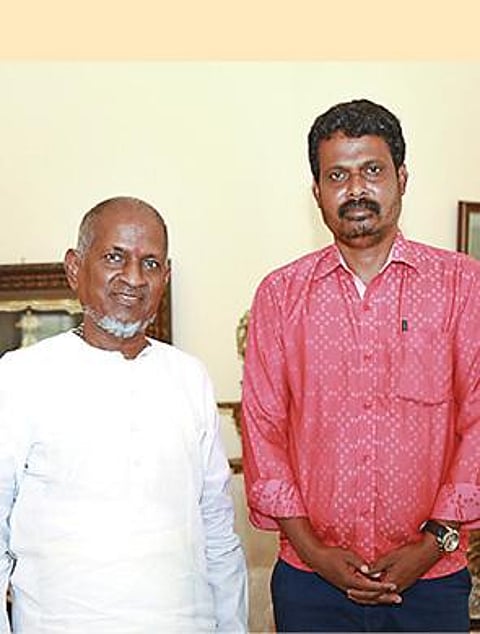 இளையராஜாவுடன் இயக்குநர் சாமி