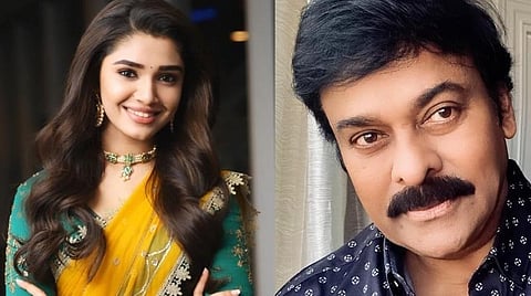 நீ பிறவி நட்சத்திரம்: 'உப்பெனா' நாயகிக்கு சிரஞ்சீவி புகழாரம்