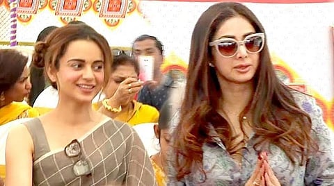 'ஸ்ரீதேவிக்குப் பிறகு நான்தான்' - கங்கணா பகிர்வு