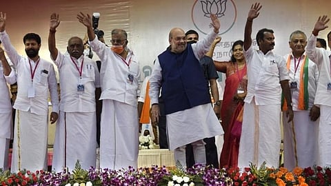 2ஜி, 3,ஜி, 4ஜி எல்லாம் தமிழகத்தில் தான் உள்ளது: உள்துறை அமைச்சர் அமித்ஷா கருத்து