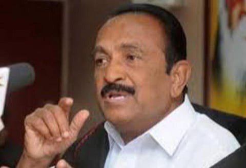 வைகோ: கோப்புப்படம்