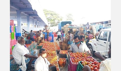 பாலக்கோடு தக்காளிச் சந்தை