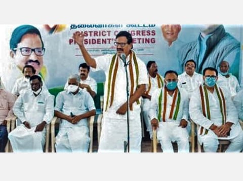 இதுபோன்ற சூழ்நிலையை நான் சந்தித்ததே இல்லை; கண்கலங்கிய கே.எஸ்.அழகிரி: கூட்டணியை மறுபரிசீலனை செய்கிறதா காங்கிரஸ்?