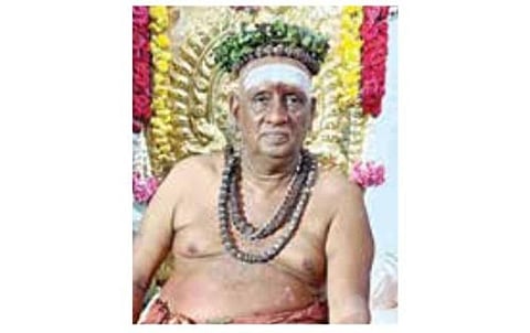 தொண்டை மண்டல மடாதிபதிக்கு பட்டாபிஷேகம்