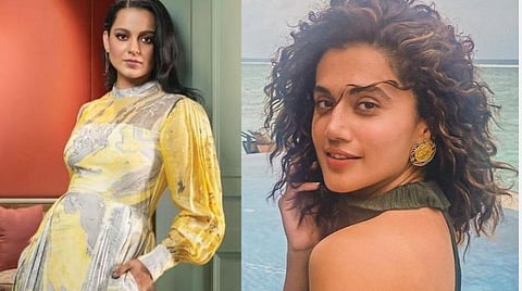 நீங்கள் குற்றமற்றவர் என்றால் வழக்குத் தொடருங்கள்: டாப்ஸிக்கு கங்கணா சவால்