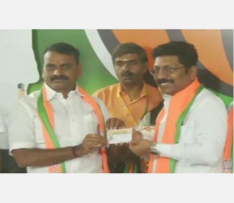 திருப்பரங்குன்றம் தொகுதி கூட்டணிக்கு ஒதுக்கீடு: திமுக எம்.எல்.ஏ சரவணன் பாஜகவில் இணைந்தார்