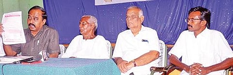 மதுரையில் தேர்தல் பிரகடனத்தை வெளியிட்ட காந்தியவாதிகள்.