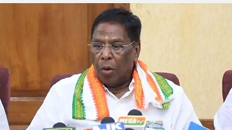 நாராயணசாமி: கோப்புப்படம்