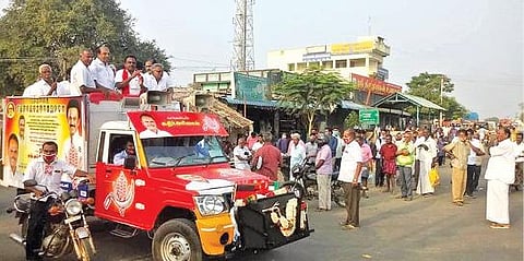 திருப்பூர் வடக்கு சட்டப்பேரவைத் தொகுதியில் - அதிமுக, இ.கம்யூனிஸ்ட் வேட்பாளர்கள் பிரச்சாரம் :