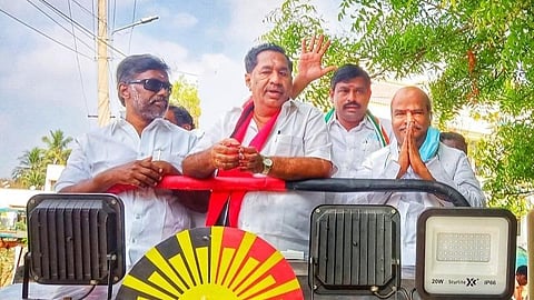 தமிழகத்தில் நல்லாட்சி அமைய திமுக கூட்டணியை ஆதரியுங்கள்: மதுரையில் காங்கிரஸ் முன்னாள் தலைவர் தங்கபாலு பிரச்சாரம்