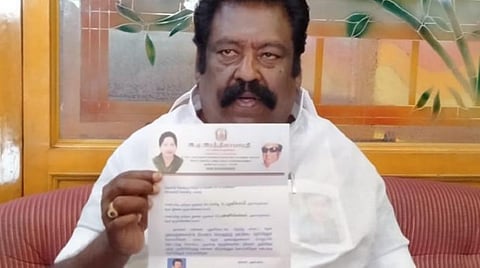 தேர்தலில் அதிமுக பின்னடைவை சந்தித்து வருகிறது: பதவியை ராஜினாமா செய்த அதிமுக எம்எல்ஏ ரத்தினசபாபதி கருத்து