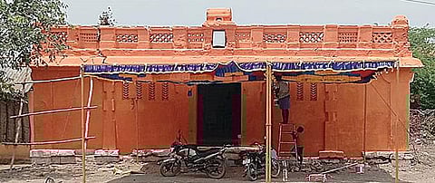 எழுபது ஆண்டுகளுக்குப் பிற்கு மீட்டெடுத்து புனரமைக்கப்பட்ட வீரத்தளவாய் வெள்ளையன் சேர்வை சத்திரம்.