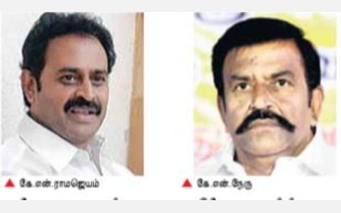 கே.என்.ராமஜெயம் இறந்து இன்றுடன் 9 ஆண்டுகள் நிறைவு; மரணம் குறித்த உண்மையைத் தெரிந்து கொள்ள காத்திருக்கிறோம்: மனவேதனையால் தினம்தினம் துடிப்பதாக கே.என்.நேரு கண்ணீர்