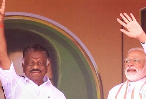 ஓபிஎஸ் - மோடி: கோப்புப்படம்