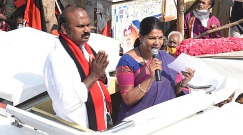 வாஷிங் மெஷினும் வராது; இலவச கேஸ் சிலிண்டரும் வராது; அதிமுக ஆட்சியும் வராது: கனிமொழி பேச்சு