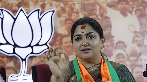 குஷ்பு: கோப்புப்படம்