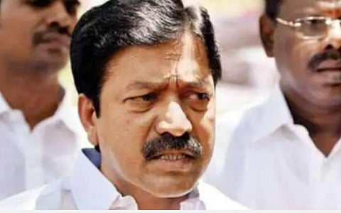 கருணாநிதி குடும்பம் என்னும் தீய சக்தி தமிழகத்தில் தலையெடுக்கக் கூடாது: அமைச்சர் சி.வி.சண்முகம் ஆவேசம்