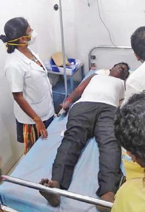 தனியார் மருத்துவமனையில் சிகிச் சைப் பெறும் கே.ஐ.மணிரத்னம்.