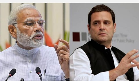 பிரதமர் மோடி , காங்கிரஸ் எம்.பி. ராகுல் காந்தி : கோப்புப்படம்