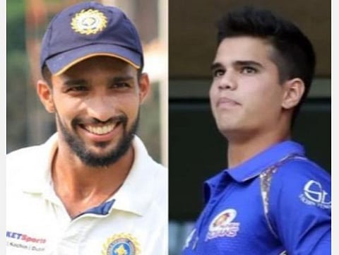 அசாருதீன், அர்ஜுன் டெண்டுல்கர்.