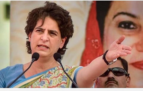 காங்கிரஸ் பொதுச் செயலாளர் பிரியங்கா காந்தி : கோப்புப்படம்